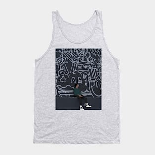 sitting alone Tank Top